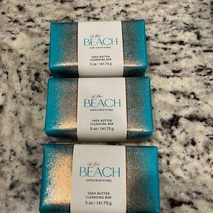 bundle of three at the beach cleansing bars. NWT